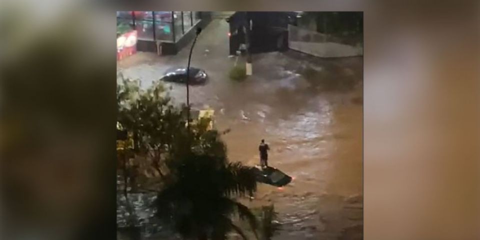 Mulher morre após forte temporal em São Paulo