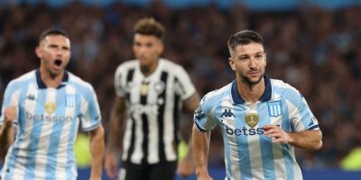 Botafogo perde para o Racing e se complica na busca do título inédito da Recopa Sul-Americana