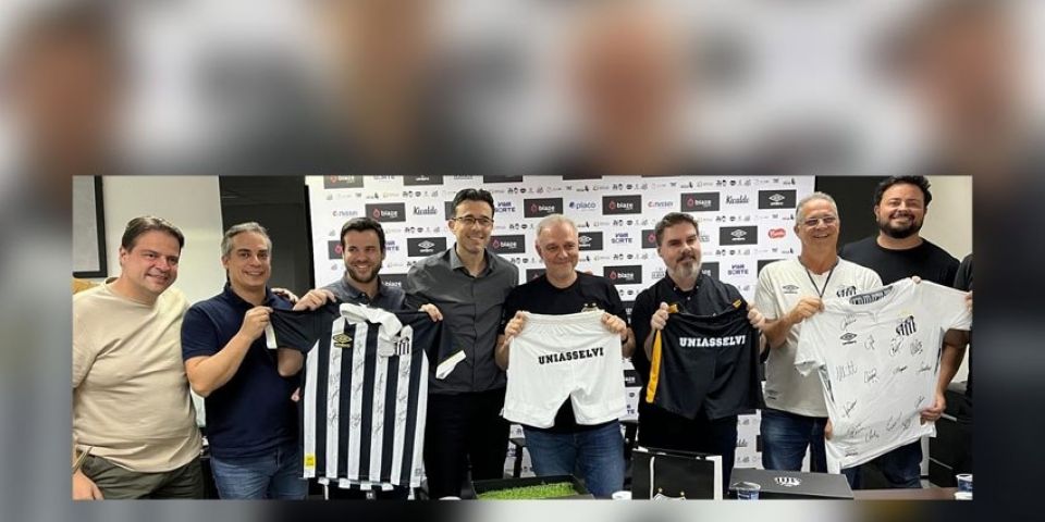 Uniasselvi é a nova patrocinadora do Santos FC