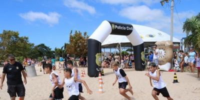PC realiza atividades durante Operação Verão Total no Litoral Sul do RS