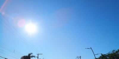 Terça-feira será mais um dia de calor intenso em Camaquã