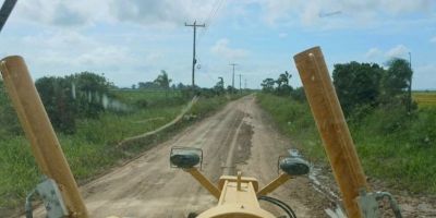 Manutenções são realizadas em vias do interior de Tapes