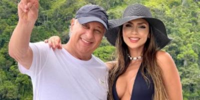 Sugar Baby? Clara Brasil comemora os 84 anos do noivo, ex-presidente da CBF