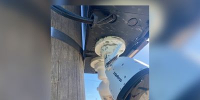 Câmeras de monitoramento instaladas em Tapes são danificadas por vândalos