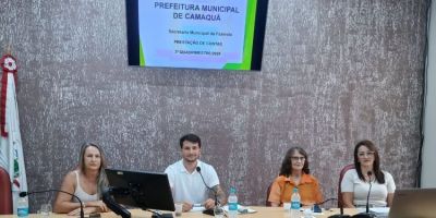 Audiência pública para apresentar contas do 3º quadrimestre de 2024 é realizada na Câmara de Vereadores de Camaquã
