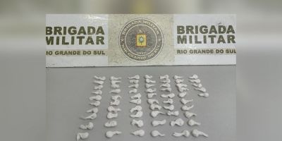Homem é preso com drogas já fracionadas para o comércio em São Lourenço do Sul