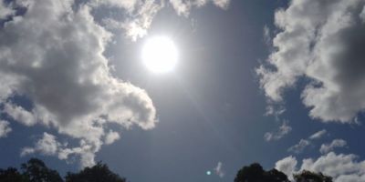 Quinta-feira será mais um dia de calorão em Camaquã