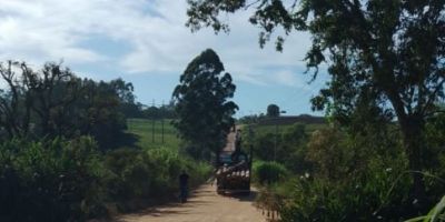 Prefeitura de Camaquã realiza manutenção na Ponte do Galdino