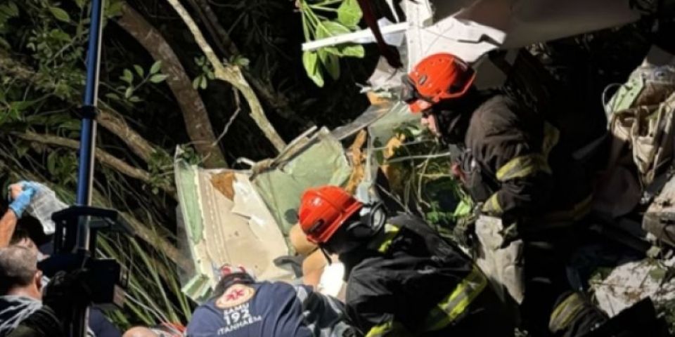 Aeronave cai em aldeia indígena de São Paulo