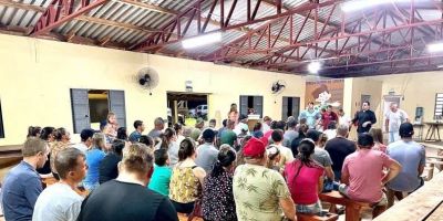 Deputado estadual Marcus Vinícius destinará R$ 500 mil para investimento na Santa Auta, no interior de Camaquã