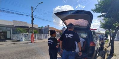 Homem de 24 anos condenado por roubo é preso em São Lourenço do Sul