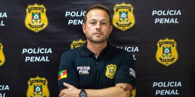 Luciano Lindemann é o novo superintendente da Polícia Penal