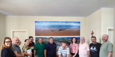 Prefeito de Tapes transmite cargo ao vice-prefeito durante viagem a Brasília