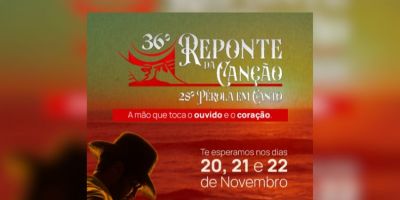 Divulgadas as canções classificadas para o 36° Reponte da Canção e o 28° Pérola em Canto em São Lourenço do Sul