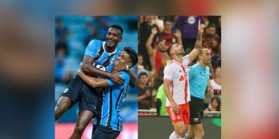 Começo do Brasileirão: Grêmio vence o Atlético-MG e Inter empata com o Flamengo