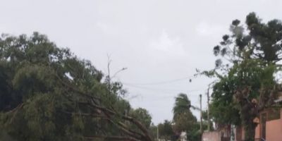 Dez municípios gaúchos são afetados por fortes chuvas
