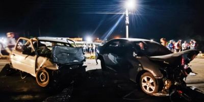 Homem morre e casal fica ferido em grave colisão no Norte do RS