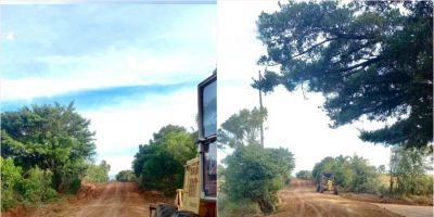 Estrada do Palanque recebe patrolamento no interior de Camaquã