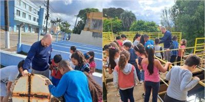 Estudantes visitam Estação de Tratamento de água da Corsan em Barra do Ribeiro
