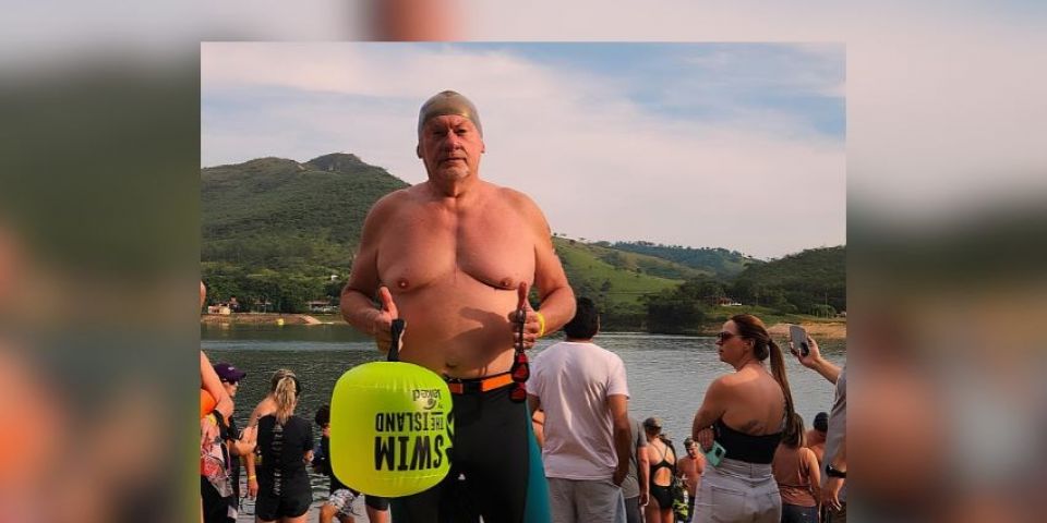 Francismar Siviero: o nadador master de 70 anos que superou uma cirurgia cardíaca e conquistou as águas abertas em 2024
