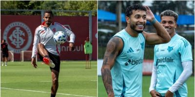 Inter enfrenta o Cruzeiro pela 2ª rodada do Brasileirão no Beira-Rio