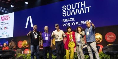 Na abertura do South Summit Brazil 2025, Eduardo Leite destaca a capacidade de superação do RS