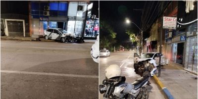 VÍDEO: acidente é registrado na madrugada desta sexta-feira (11) em Camaquã