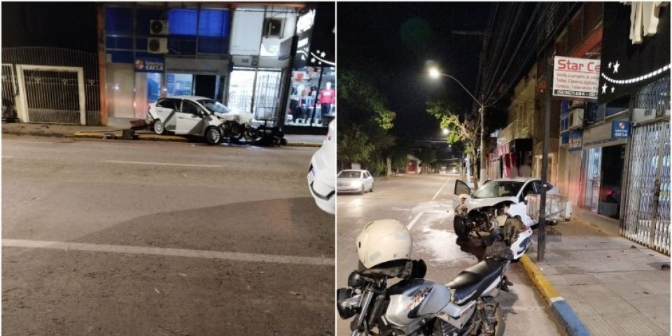 VÍDEO: acidente é registrado na madrugada desta sexta-feira (11) em Camaquã