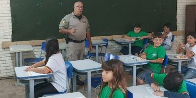 30º BPM inicia o Proerd 2025 com atividades em Tapes