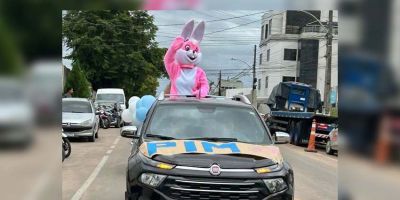 Programa Primeira Infância Melhor realiza ação de Páscoa para crianças e famílias de Camaquã