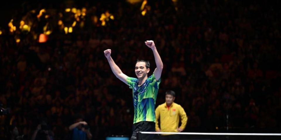 Calderano faz história e vai à final da Copa do Mundo de tênis de mesa