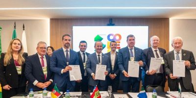 Governadores do Sul firmam parceria com Banco Mundial para enfrentamento de eventos climáticos extremos