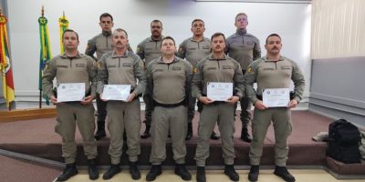 Policiais militares do 30º BPM concluem curso Básico de Enfrentamento à Violência de Gênero e Capacitação Patrulhas Maria da Penha