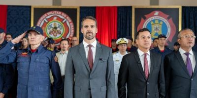 Leite participa da cerimônia de formatura de 106 soldados do Corpo de Bombeiros Militar
