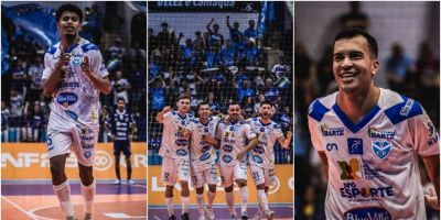Vélez Camaquã goleia o Joaçaba (SC) por 4 a 0 pela Liga Nacional de Futsal