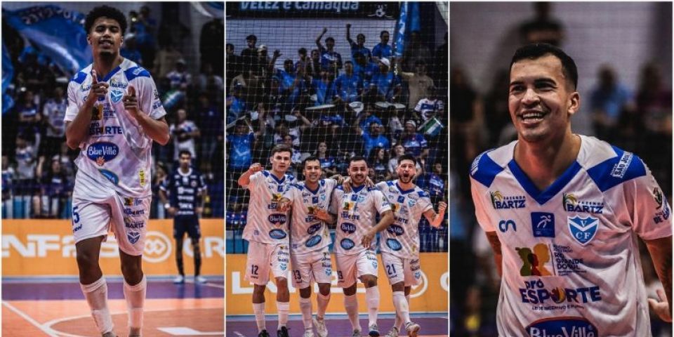 Vélez Camaquã goleia o Joaçaba (SC) por 4 a 0 pela Liga Nacional de Futsal