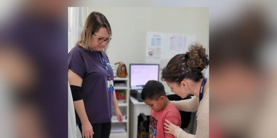 Alunos da EMEF Mahatma Gandhi passam por avaliação nutricional em Camaquã