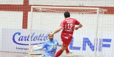 Vélez Camaquã é goleado pelo Atlântico pela 3ª rodada da Liga Nacional de Futsal