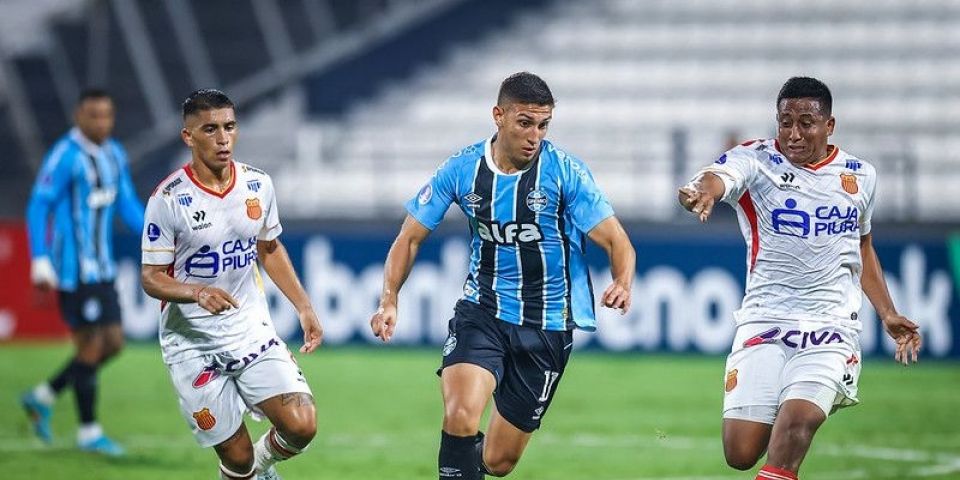 Grêmio joga mal e empata em 0 a 0 com Atlético Grau pela Sul-Americana