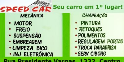 Speed Car - Camaquã/RS. Temos profissionais capacitados para atender você!