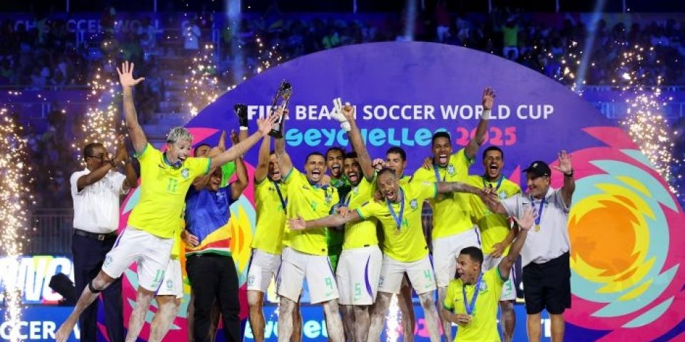 Brasil conquista heptacampeonato da Copa do Mundo de futebol de areia