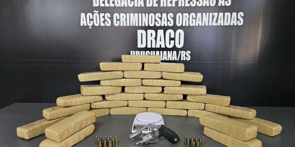 Dez pessoas são presas em grande operação contra o tráfico de drogas do RS