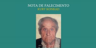 OBITUÁRIO: Nota de Falecimento de Kurt Konrad, de 84 anos