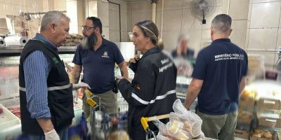 Força-tarefa apreende 1,2 tonelada de produtos impróprios para o consumo em Arroio Grande