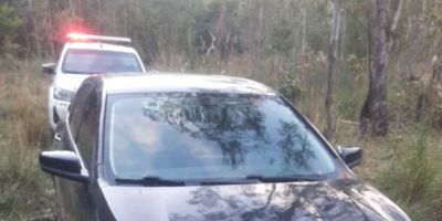 Carro que foi roubado em Porto Alegre é recuperado em Eldorado do Sul