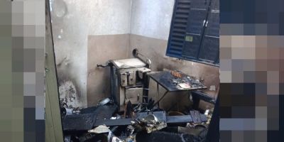 Incêndio em residência mobiliza Corpo de Bombeiros em Camaquã