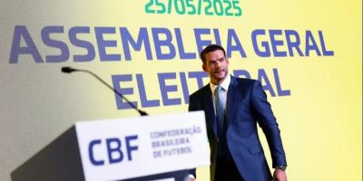 Como candidato único, Samir Xaud é eleito presidente da CBF
