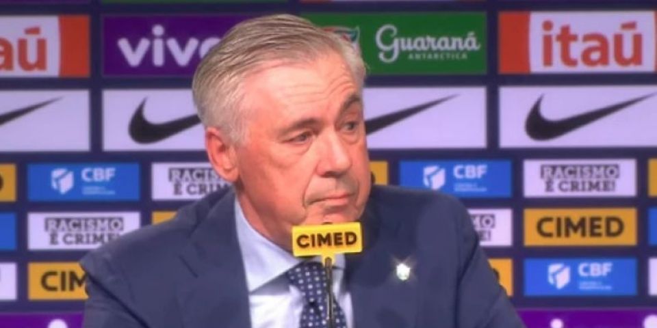 Ancelotti anuncia sua primeira convocação como treinador do Brasil