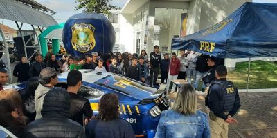 Semana Municipal do Trânsito: PRF participa de ações em Pantano Grande