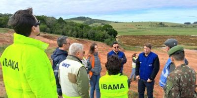 Ibama realiza vistoria nas obras de duplicação da BR-116 entre Guaíba e Pelotas